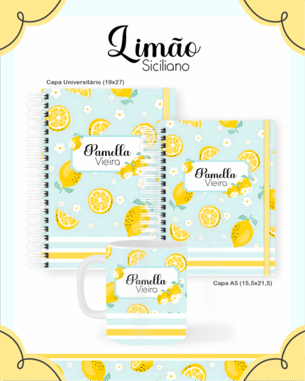 Limão Siciliano – Escolar Teen Adulto (Pamella)