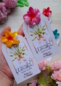 Presilha em Formato de Flor – Dia das Mulheres