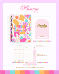 Abstrato Cute - Escolar Teen Adulto (Pamella) - Imagem 3