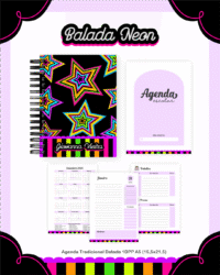 Balada Neon - Escolar Teen Adulto (Pamella) - Imagem 3