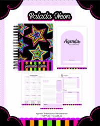 Balada Neon - Escolar Teen Adulto (Pamella) - Imagem 4