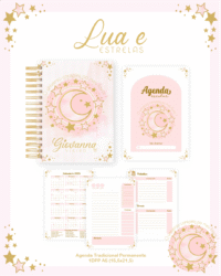 Lua e Estrelas - Escolar Teen Adulto (Pamella) - Imagem 4