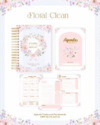 Floral Clean – Escolar Teen Adulto (Pamella) - Imagem 4