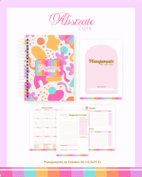 Abstrato Cute - Escolar Teen Adulto (Pamella) - Imagem 5