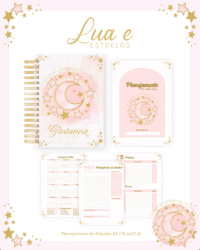 Lua e Estrelas - Escolar Teen Adulto (Pamella) - Imagem 5