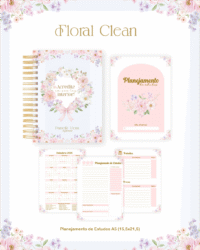 Floral Clean – Escolar Teen Adulto (Pamella) - Imagem 3