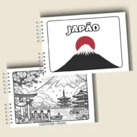 Países – Livro de Colorir - Imagem 2