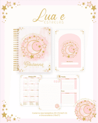 Lua e Estrelas - Escolar Teen Adulto (Pamella) - Imagem 6