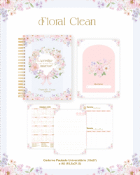 Floral Clean – Escolar Teen Adulto (Pamella) - Imagem 2