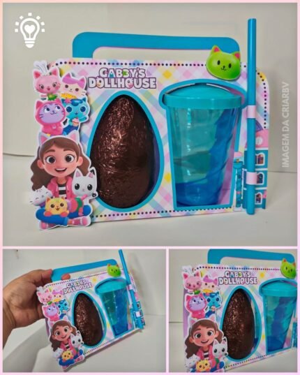 A Casa Mágica da Gaby – Porta Ovos de Páscoa