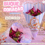 Porta Buquê de Páscoa (Ilustracin)