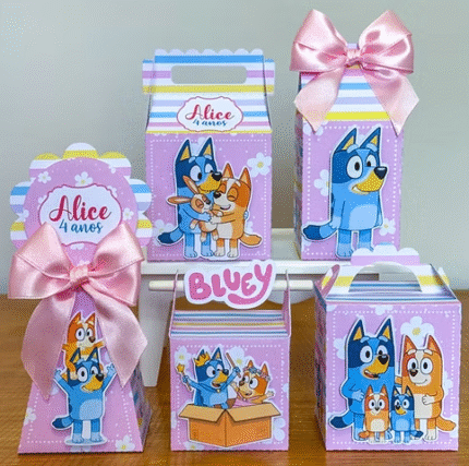 Bluey Menina - Kit Festa