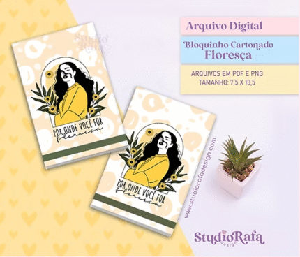 Bloquinho Cartonado – Dia da Mulher