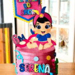 Bloquinho do Amor Serena - Topo de bolo