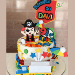 Bloquinho do Davi Pirata - Topo de bolo