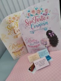 Box Mensagem Forte e Corajosa – Dia da Mulher