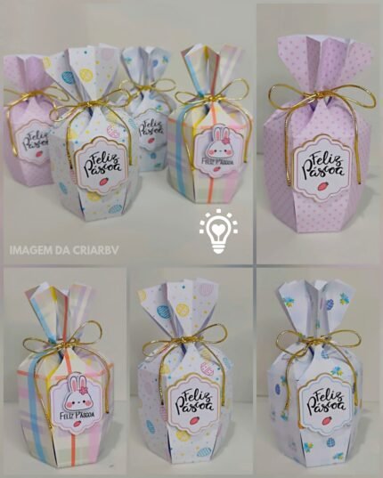 Caixa Bombom de Ovos - Kit Festa