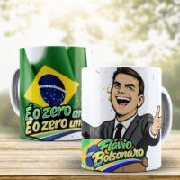 Estampas Flavio Bolsonaro Canecas - Imagem 5