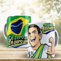 Estampas Flavio Bolsonaro Canecas - Imagem 3