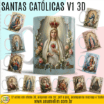 Santas Católicas V1 – 3D Canecas
