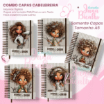 COMBO Capas A5 Cabeleireira