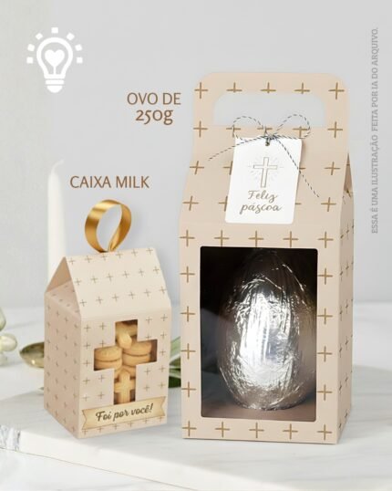 Caixa Foi Por Você - Páscoa