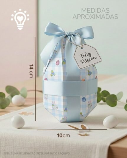 Caixa Mega Ovo - Páscoa