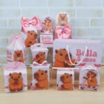 Capivara Menina - Kit Festa