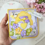 Cartão Potinho - Entre Pétalas