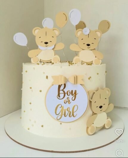 Chá Revelação - Topo de Bolo