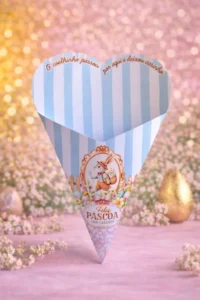 Porta Buquê de Páscoa (Ilustracin) - Imagem 3