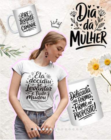 Coleção Dia da Mulher 2026 (Docinho Canecas)