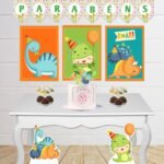 Dino baby - Topo de Bolo