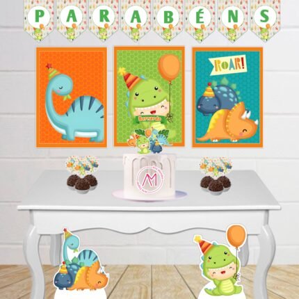 Dino baby - Topo de Bolo