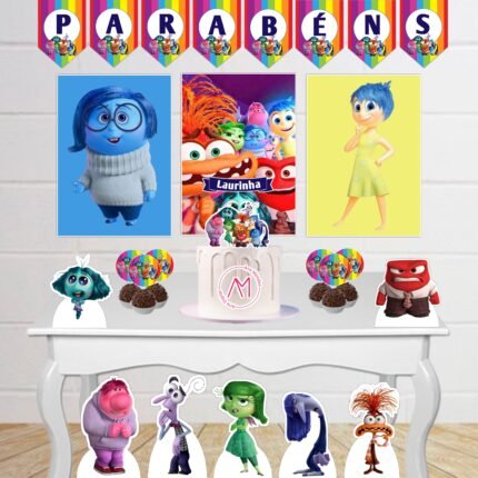 Divertidamente - Topo de Bolo