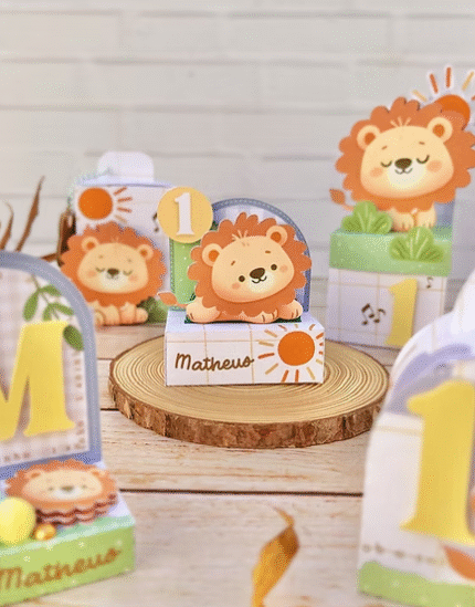 Leãozinho – Coleção Caixas