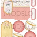 Envelope Sachê Cappuccino - Dia das Mulheres