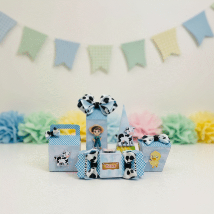 Fazendinha Azul - Kit Festa