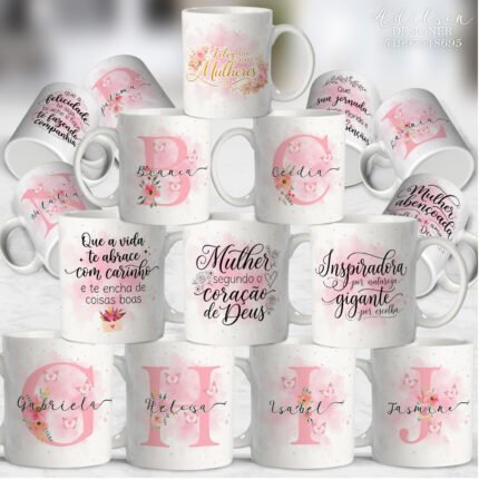 Pacote de Caneca Dia da Mulher 2026