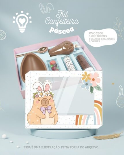 Kit Confeiteiro - Capivara
