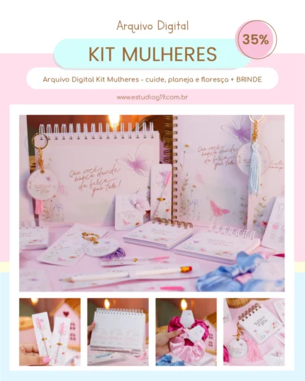 Kit Mulher Organizada (Estúdio g19)