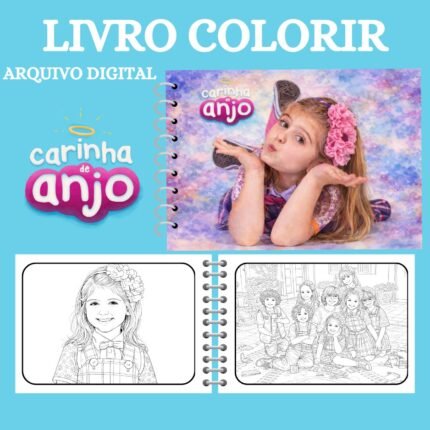 Carinha de Anjo - Livro de Colorir