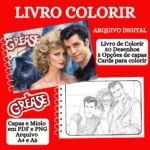 Grease - Livro de Colorir