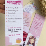 Marcador de Páginas – Dia das Mulheres