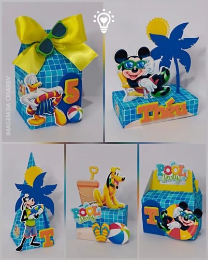 Mickey Pool Party - Kit Festa