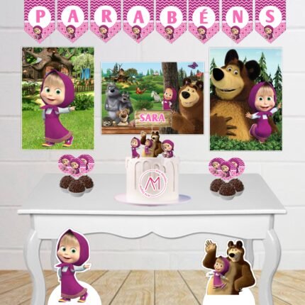 Marcha e o Urso - Topo de bolo