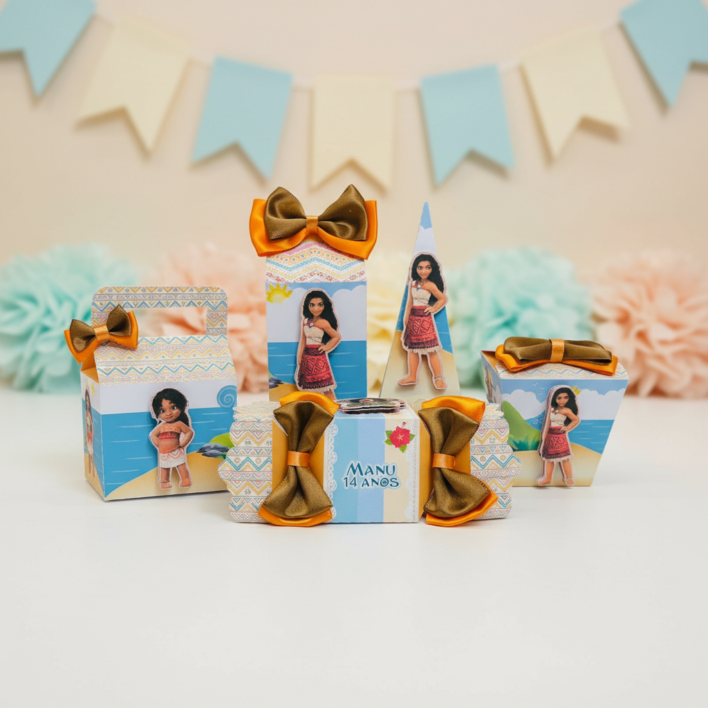 Moana - Kit Festa Moana - Kit festa - Imagem 1