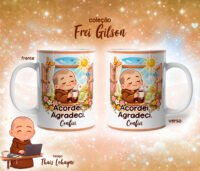 Coleção Frei Gilson & Maria – Arte Avulsa Caneca - Imagem 6