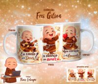 Coleção Frei Gilson & Maria – Arte Avulsa Caneca - Imagem 7