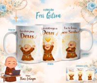 Coleção Frei Gilson & Maria – Arte Avulsa Caneca - Imagem 8